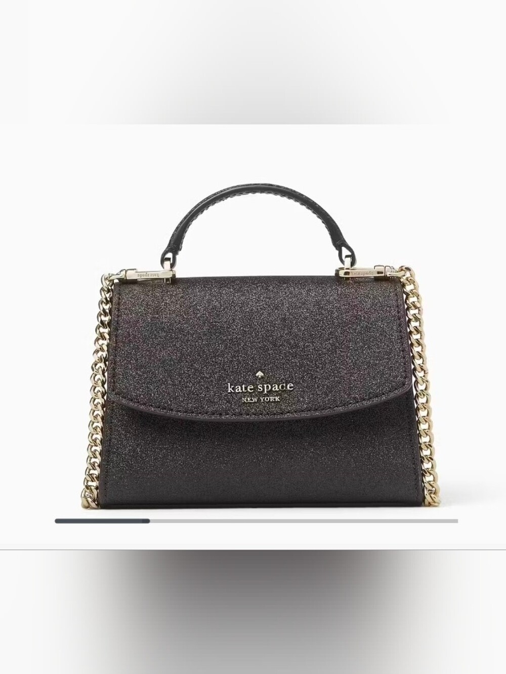 Kate Spade Darcy Glitter Micro Satchel